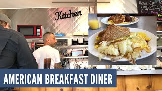 アメリカンな朝ごはん（一日中朝食のダイナー in Boston）