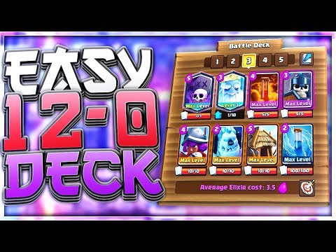 THE FLAWLESS 12-0 DECK!! Musketeer Graveyard Control Deck— Clash Royale