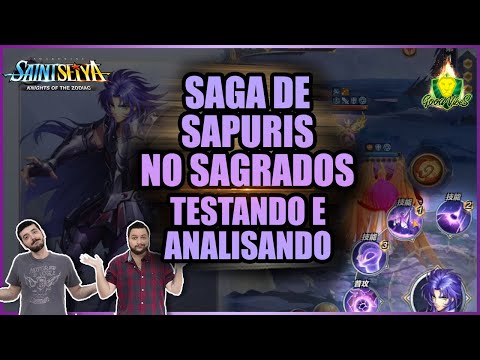 Qual a AVALIAÇÃO do SAGA de SAPURIS no DUELO SAGRADO chinês? Saint Seiya Awakening
