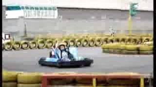 preview picture of video 'Sean Go Kart Drifting 6 Sept. 2008'
