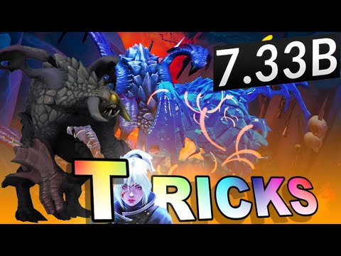 NEW Dota 2 TIPS and TRICKS - 3X ROSHANS! 7.33b