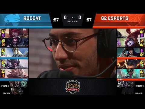 ROC vs G2 Highlights Game 1 | EU LCS SUMMER 2017 | Roccat vs G2 Esports