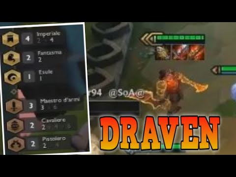 DRAVEN AL 3 E' INVINCIBILE FULL IMPERIALI - ORO ANCHE IN TATTICHE DI SQUADRA?! - League of Legends