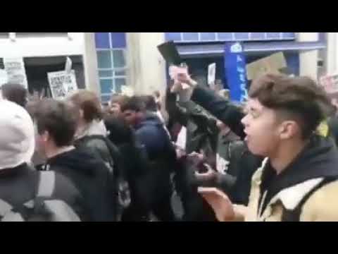 Oh Jeremy Corbyn” sing the kids marching through Brighton