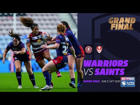 Betfred Womens Super League Grand Final | Wigan Warriors vs St Helens | Highlights