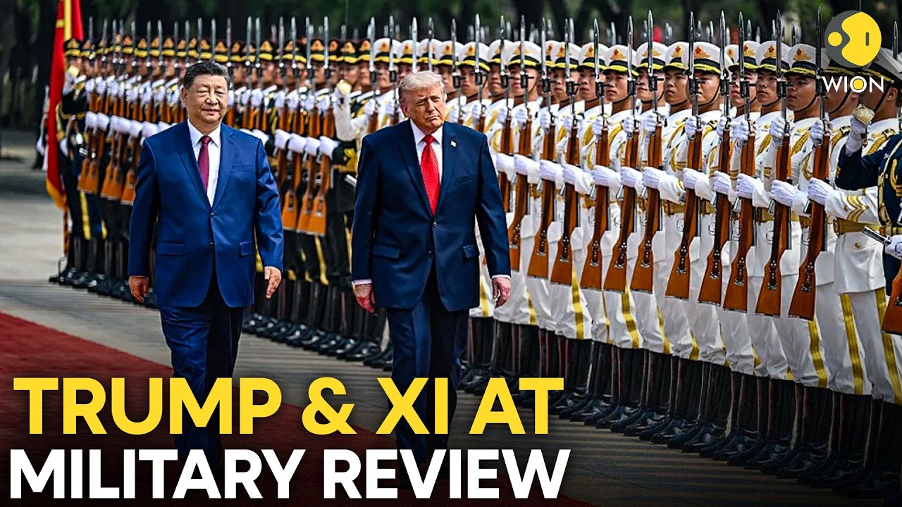 Trump-Xi Meet LIVE: Trump, Xi Participate in Military Review in the Rose Garden | WION Live