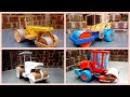 How To Make Road Roller With Matchbox At Home Diy Matchbox Road Roller Cardboard Road Roller