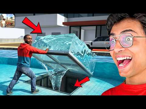 INDIAN BIKE DRIVING 3D Franklin Found SECRET BASE in SWIMMING POOL😱
