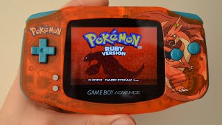 Most AWESOME Game Boy Advance IPS Charizard Pokemon Edition !