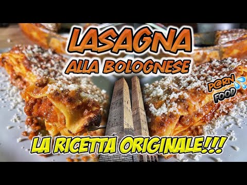 Lasagna alla BOLOGNESE - RICETTA ORIGINALE DELLE NONNE!