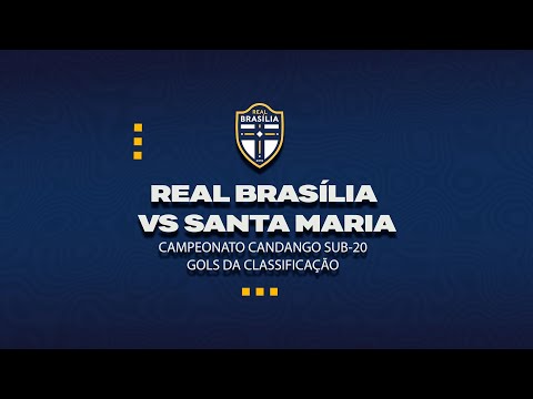 Real Brasília 7x0 Santa Maria - Gols - Quartas de Final - Volta - Sub-20
