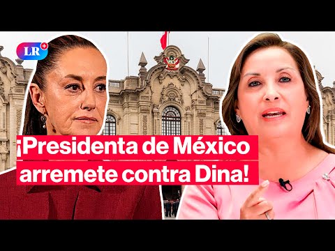 🚨 Claudia Sheinbaum sobre Dina Boluarte: "Llegó al poder por golpe de Estado" | #HLR