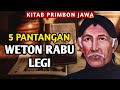 5 Taboos For Wednesday Legi Weton According To Javanese Primbon