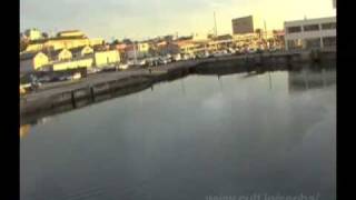 preview picture of video '[V0190] 奥尻５：夕暮れに色づく奥尻海峡から無事北海道本土へ上陸'