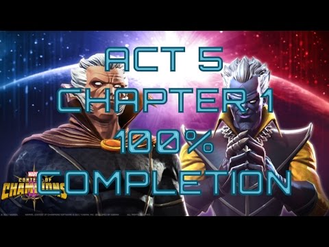 MCOC Act 5 Chapter 1 100% Completion & Reward Opening