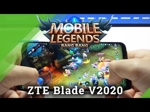ZTE Blade V2020 5G Mobile Legends on Highest Graphic Settings
