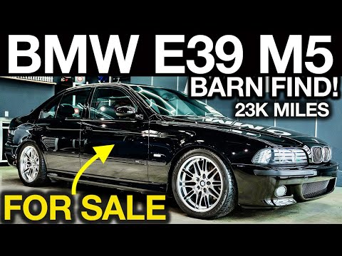 Thumbnail for First Wash In 10 Years: E39 BMW M5 Barn Find Detail and Restoration For Sale! by BMW, Car, BMW M5