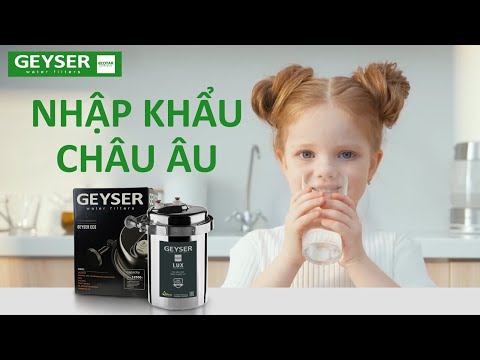 Geyser Ecotar Lux – Máy lọc nước nhập khẩu nguyên chiếc từ châu Âu lọc nước chuẩn khoáng Mới