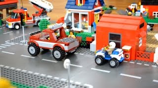 preview picture of video 'The Lego Cars - My first stop motion clip'