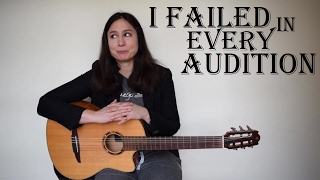I failed in every audition in my life - But it did not stop me to become a musician - Motivation