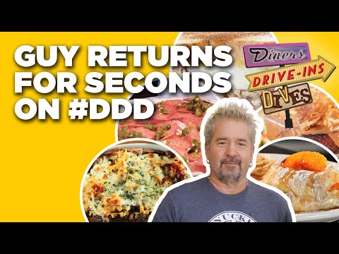 Guy Fieri Returns for Seconds on #DDD | Diners, Drive-Ins and Dives | Food Network