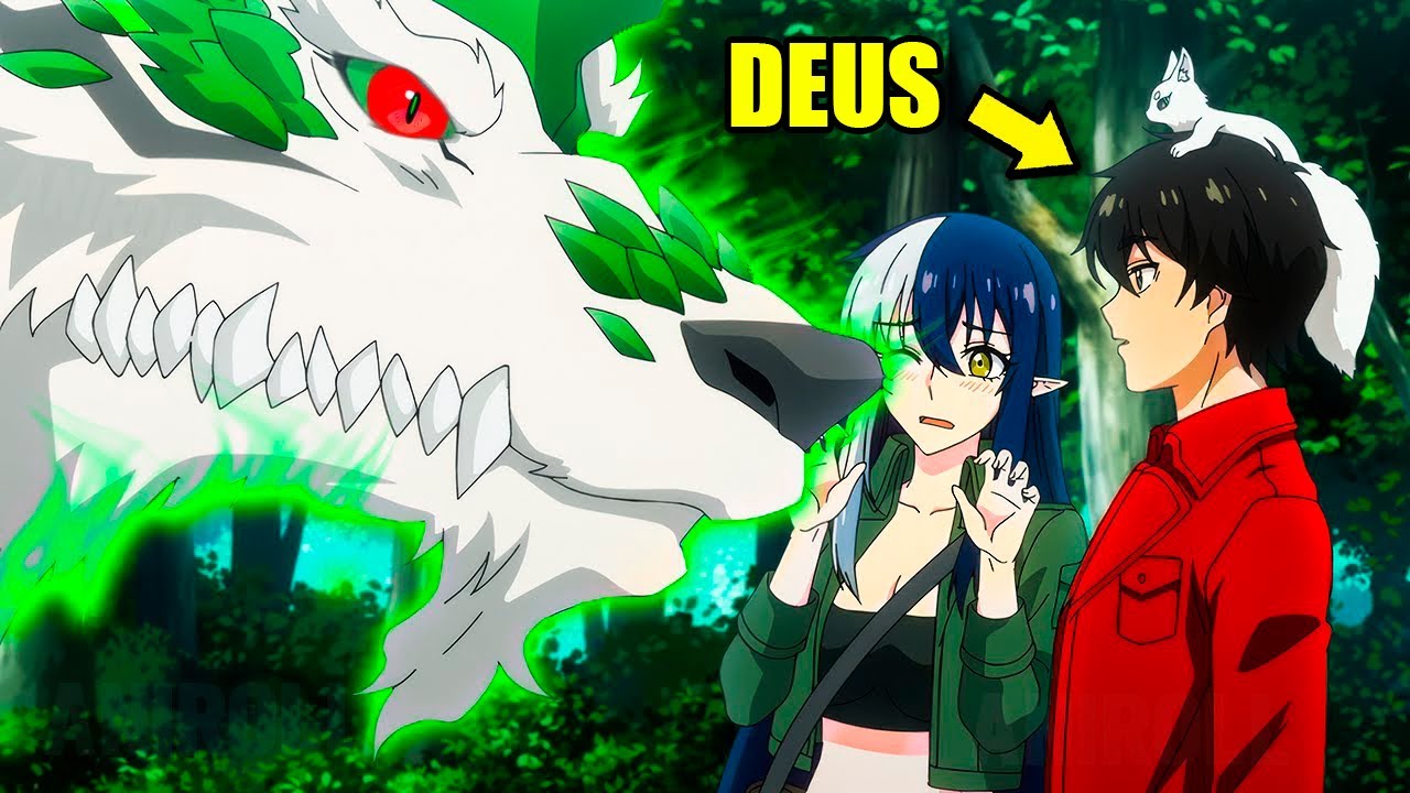 Ele é Transportado para um Mundo com o Sistema de Níveis Divino!