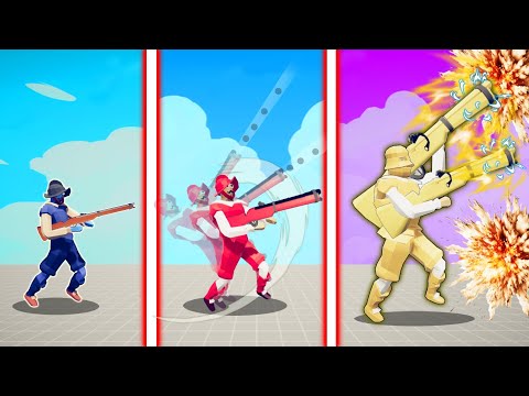 EVOLUTION OF CAPTAIN MUSKETEER | TABS - Totally Accurate Battle Simulator