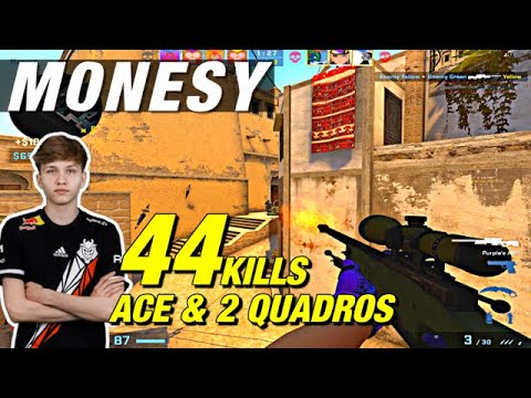 m0NESY mirage faceit game! (44 frags)🔥CSGO m0NESY POV