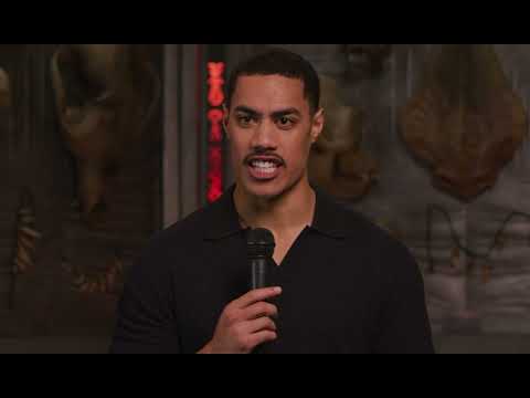 Dimitrius Schuster-Koloamatangi speaks Yautja