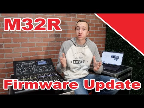 Midas M32R | How To Update The Firmware | Midas M32/Behringer X32 How To Do An Update