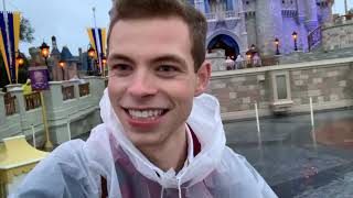 Our Rainy & Hilarious Day at Disney World | Empty Magic Kingdom Vlog