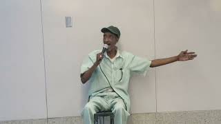 The Grooviest subway Busker&#39;s had an Unchained Melody effect - Sammie J Davis  cover