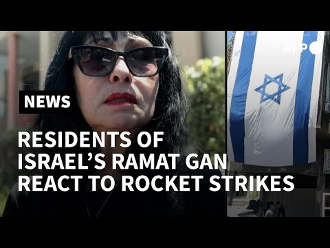 Residents of Israel’s Ramat Gan describe 'frightening experience' of rocket strikes | AFP