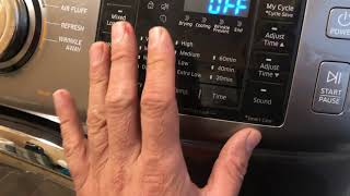 Samsung dryer display does not work - fixed