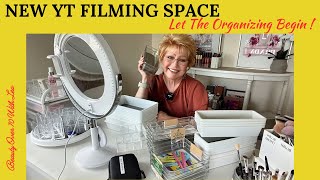 NEW YT FILMING WORKSPACE #gettingorganized