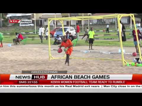 Kenyan Beach football teams prepares for the Tunisia championships