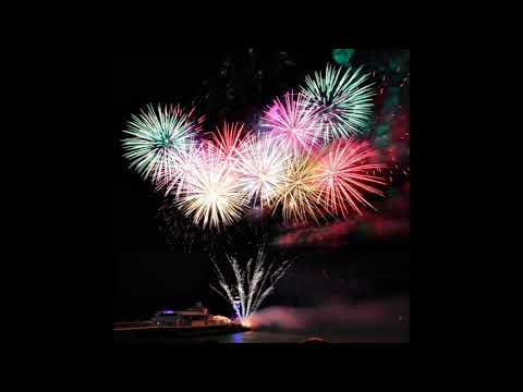 [1 Hour] Fireworks NORMAL SPEED - Video & Audio [1080HD]