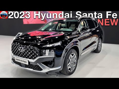 NEW 2023 Hyundai Santa Fe Plug-in-Hybrid - Visual REVIEW interior, features, exterior