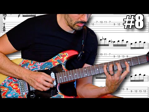 Holdsworth Patterns #8 - All 9 Note Scale Options for D minor