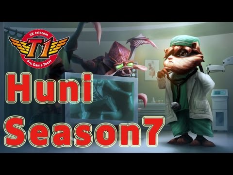 SKT T1 Huni Kennen TOP vs Gangplank Patch 6.24