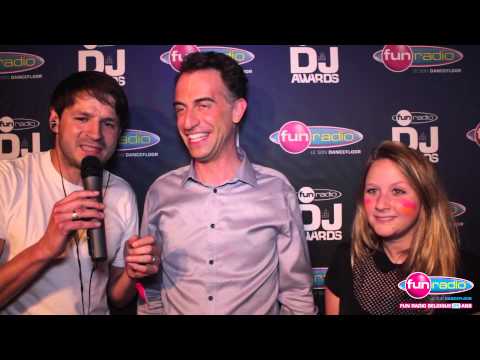 FUN RADIO DJ AWARDS 2015 - Tristan Directeur Général de FUNRADIO FRANCE avec Evan Et La Tribu