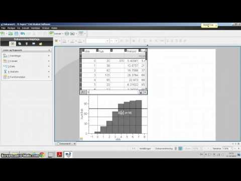 For 1u MaB, ugrupperede obs i Nspire