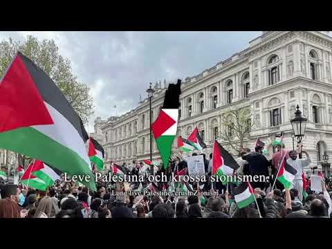 Long Live Palestine Crush Zionism    Swedish Pro Palestine Song