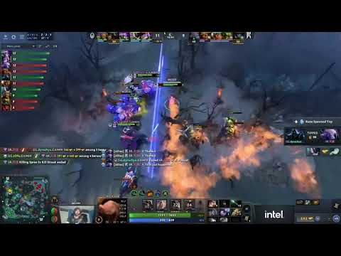 Arteezy got tipped by dyrachyo