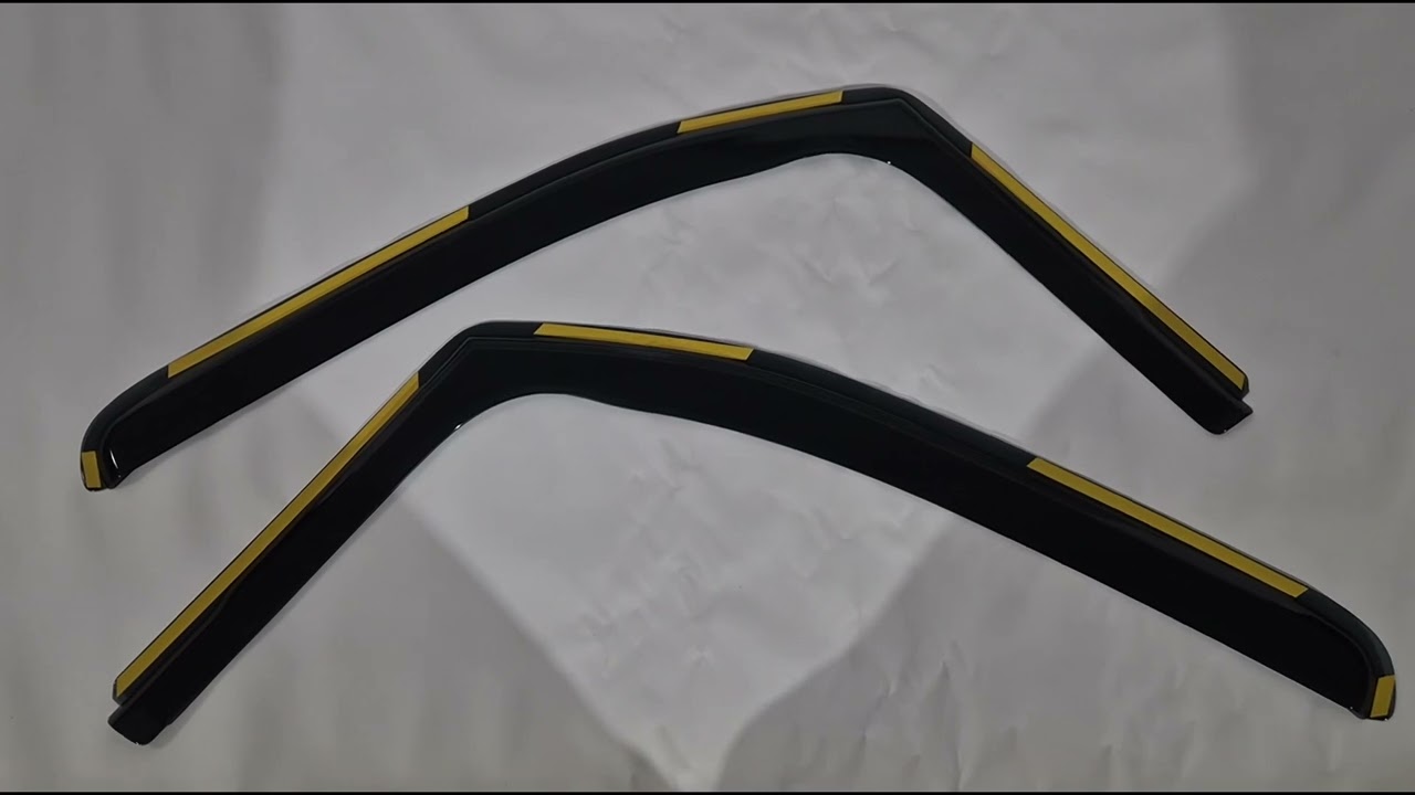 Вставные ветровики Niken Luxury (2 шт) Video 1