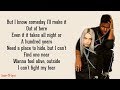 Billie Eilish - LOVELY (Lyrics) ft. Khalid Billie Eilish - LOVELY (Lyrics) ft. Khalid