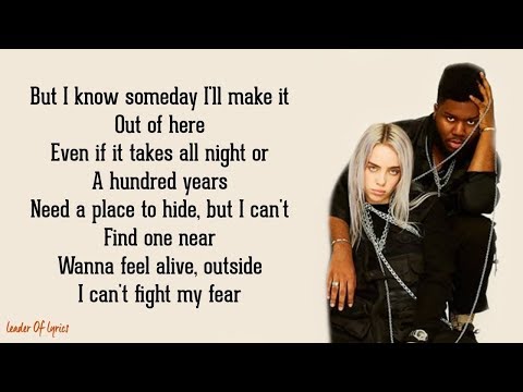 Billie Eilish - LOVELY (Lyrics) ft. Khalid