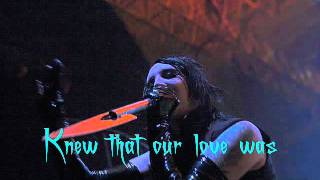 Just a Car Crash Away - Marilyn Manson [Lyrics, Video w/ pic.]