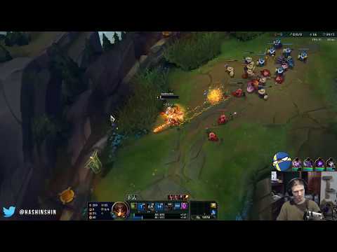 Hashinshin gets 2 kills in 1 life with no items on Jax