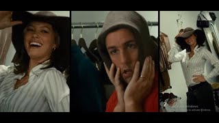 Adam Sandler and Jessica Biel having a girls day